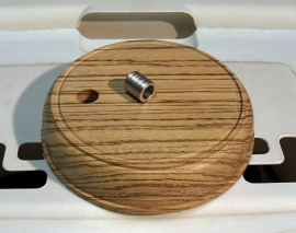 The finished bottom plate The finished bottom plate