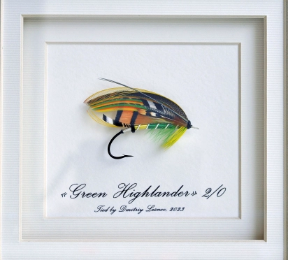 Green Highlander framed Green Highlander framed