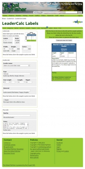 Label formula Label formula