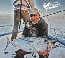 Video thumb for Tuna blue fin on da fly