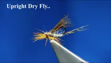 Video thumb for Upright Dry Fly March Brown