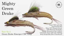 Video thumb for CDC Loop Green Drake Emerger