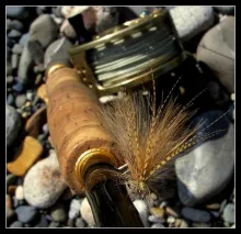 User submitted picture: fishing with a MayFly on ...