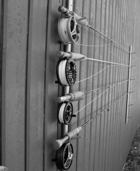 User submitted picture: Rods on wall