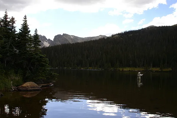 User submitted picture: Fishing alpine lake.  Tak...